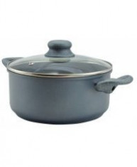 Cratita non-stick+capac sticla 26cm Iron line foto