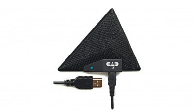 Laptop PC Tableta Microfon CAD U7 Omnidirectional USB Desktop Microphone foto