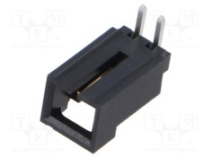 Conector cablu-placă MOLEX SL tată 2 pini THT 90&deg; 2,54mm