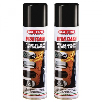 Pachet 2 x spray pentru indepartat adeziv si bitum MA-FRA Deca Flash 250ml foto
