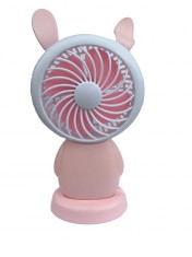 Ventilator portabil, acumulator, led iluminare, incarcare port usb foto