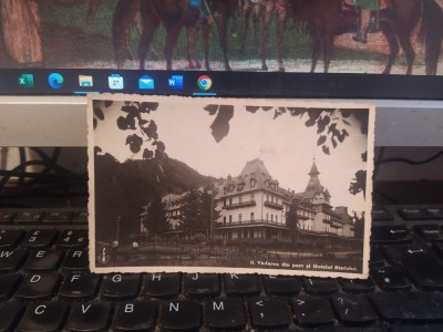 Băile Călimănești, Vedere din parc și Hotelul Statului, nr. 9, 1939, 205 foto