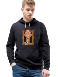 Hanorac Barbati Negru - Dali - Frame - L, THEICONIC