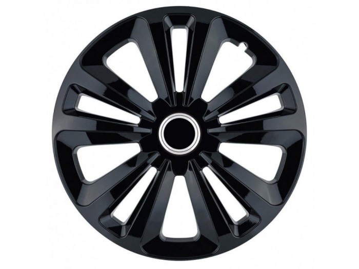 Set 4 Capace Terra Negru R15