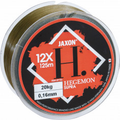 Fir Textil Jaxon Hegemon Supra 12 X, Olive, 125m (Diametru fir: 0.10 mm)