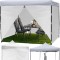 Cort de gradina pavilion, 3 x 3 x 3.1 m, alb, MalTec 112814