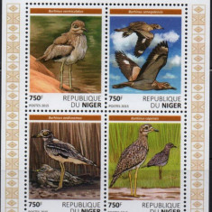 NIGER 2015, Fauna, Pasari, serie neuzata, MNH