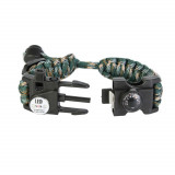 Bratara Supravieturie Paracord 21 in 1 Camping TECHFIT