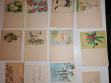 Cumpara ieftin Lot 12 Felicitari Vintage, Anii &#039;70-&#039;80, Colectie Felicitari Vechi, Carti Postale Retro