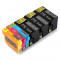 Cartuse imprimanta Epson 27XL, Welpop, compatibil, 1xSet+2xB