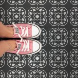 Sablon Perete vopsire, tencuiala 0.7mm Ursula Tile Stencil Refolosibil, model MXSP7285, 1000 x 1000 mm