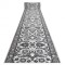 Traversa MATEO 8037/644 Modern cadru, flori - structural gri, 80 cm