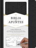 Rvr 1960 Biblia de Apuntes, Negro Simil Piel