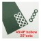 18650 4S/4P Hartie de izolare Garnitura Pachet de baterii Celula Adeziv izolant Patch Tampoane de izolare-Tip HOLLOW