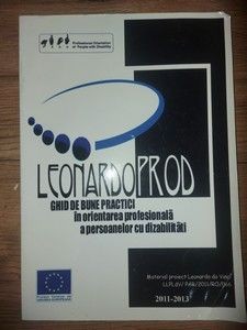 Ghid de bune practici in orientarea profesionala a persoanelor cu dizabilitati- Leonardo Prod