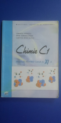 myh 31f - Manual de chimie - clasa 11 - ed 2006 - piesa de colectie foto