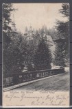 SINAIA SALUTARI DIN SINAIA CASTELUL REGAL PELES CLASICA UPU CIRCULATA 1906