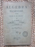 Algebra Elementara Clasa IV - D. Pompeiu, 1929, Socec, Matematica