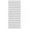 Jaluzea tip zebra gri deschis lățime țesătură 110,9 m poliester
