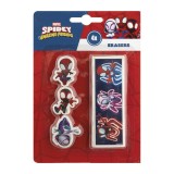 Set 4 radiere - Spidey