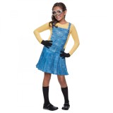 Cumpara ieftin Costum Minion pentru fete 3-4 ani 98-104 cm
