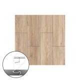 Pardoseala Laminata SPC Leziter Adler Oak Vinyl, 1220x180x5 mm, Maro, AC4, Incalzire Pardoseala