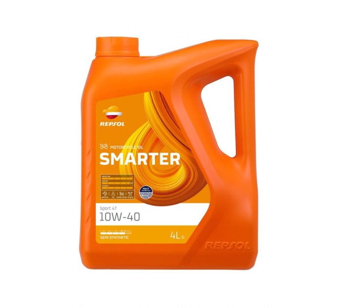 MBS Ulei Repsol Smarter Sport 4T 10W40 4L, Cod Produs: 004728