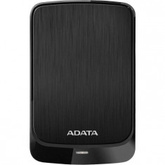 HDD extern ADATA HV320 Slim 4TB, Shock Sensor, 2.5, USB 3.1, Negru