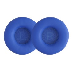 Set 2 Perne de urechi pentru casti JBL Tune 600BTNC/Tune 500BT/Tune T450BT, Kwmobile, Albastru, Piele ecologica, 52226.04