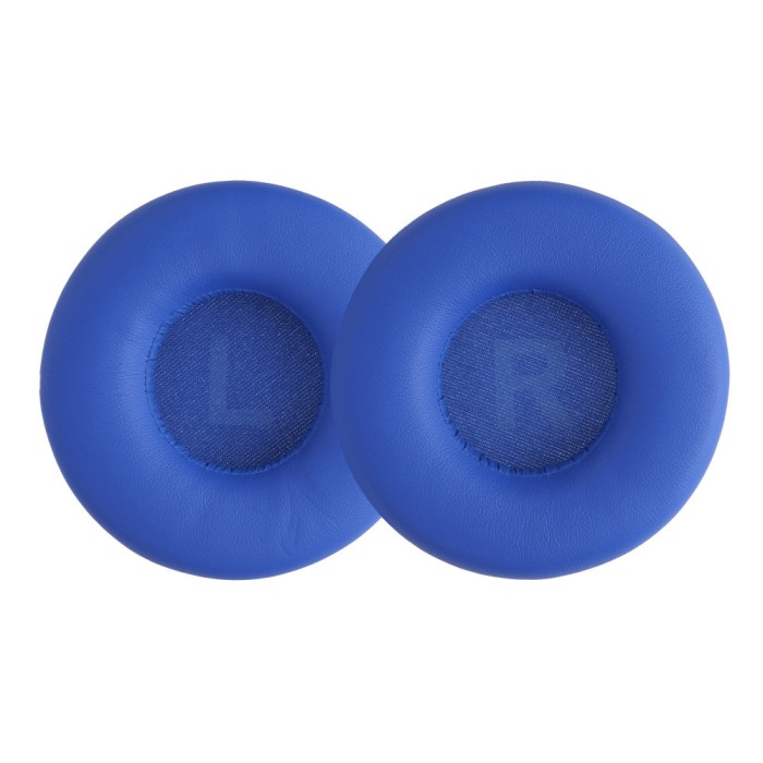 Set 2 Perne de urechi pentru casti JBL Tune 600BTNC/Tune 500BT/Tune T450BT, Kwmobile, Albastru, Piele ecologica, 52226.04