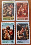 DOMINICA-1982-''Craciun-SET 4val.Picturi celebre-MNH-Nestampilate -Vezi-Scan