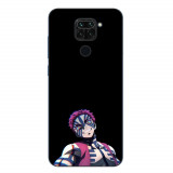 Husa compatibila cu Xiaomi Redmi Note 9 Silicon Gel Tpu Model Demon Slayer Akaza