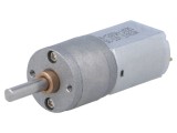 Motor DC cu transmisie 12V 1,6A Ax crestătură D 100:1 Metal 20x44mm