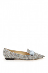 Balerini dama Jimmy choo gala glitter ballet flats GALA JOY SILMU Multicolor foto