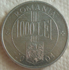 Moneda 1000 LEI - ROMANIA, anul 2004 *cod 1000 foto