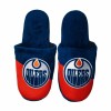 Edmonton Oilers papuci de bărbați Logo Staycation Slipper - M = 42-43 EU