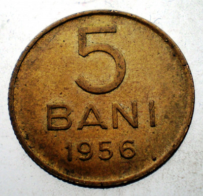 7.305 ROMANIA RPR 5 BANI 1956 foto