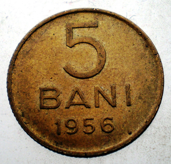 7.305 ROMANIA RPR 5 BANI 1956