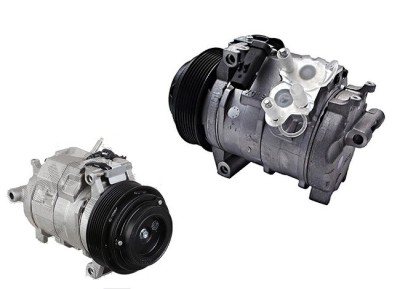 Compresor aer conditionat Chrysler 300C, 2004-2011, motorizare 3.0 CRD, 160kw, diesel, rola curea 120 mm, 7 caneluri, de tip Denso: 10S17C foto