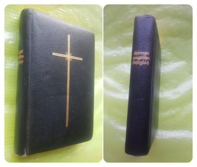 G466-Increderea in Dumnezeu- Biserica Evanghelica Lutherana anii 1900-Carte invatatura biblica-cu ștampila Consistoriului stare foarte buna. foto