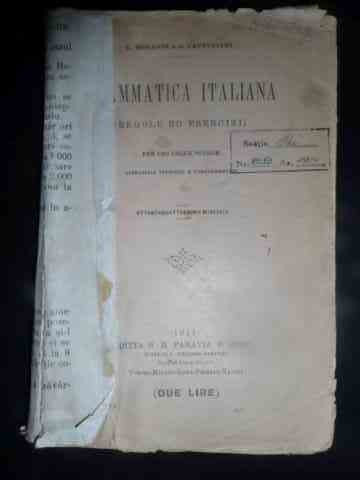 Grammatica Italiana - L. Morandi, G. Cappuccini ,546415