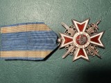 Ordinul Coroana Romaniei in grad de Cavaler model 1 pe timp de razboi