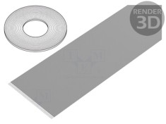 Cablu 3M bandă 1,27mm litat Cu neecranat PVC gri 30,5m