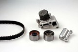 Kit distributie + pompa apa Mazda 6, MPV II (LW) Motor 2.0 DI, 2.0 DI (GG14), 2.0 DI (GY19), dinti 153, 30 mm, OE 8AB115100
