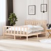 VidaXL Cadru de pat, 150x200 cm, lemn masiv, King Size 3100963