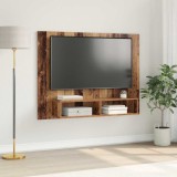 vidaXL Dulap pentru TV pe Perete Lemn vechi 120 x 23.5 x 90 cm