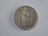 Moneda argint 2 franci 1921 B Elvetia #15007