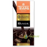 Ciocolata Neagra Extra Fina 80% Cacao fara Zahar si fara Gluten 80g