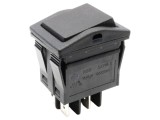 &Icirc;ntrerupător Rocker DPST 16A 125VAC, IP67 - RB5 E-SWITCH