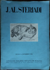 ALBUM J.AL.STERIADI/1942,ingrij. CH.GUGUIANU/text G.OPRESCU(16 reprod/16 planse) foto